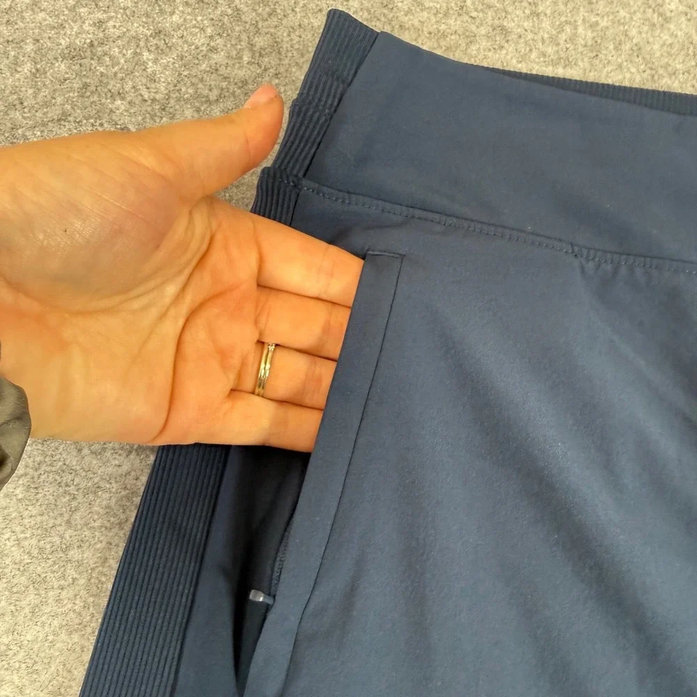 Member's Mark Navy Blue Stretch Skort Women Large MM23070 Athletic Golf Tennis